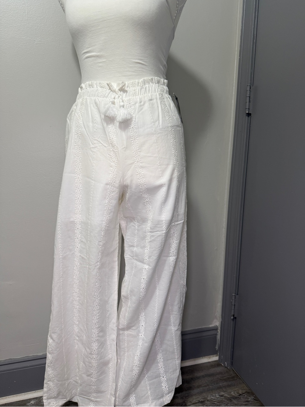 Art Class White Kids Casual Bottoms